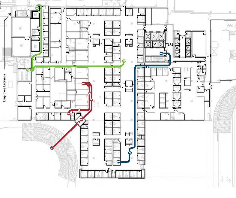 Sample traffic patterns for clinicians - HDR University of Colorado ED